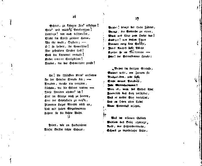staeudlin blumenlese 1793 - p 26/27