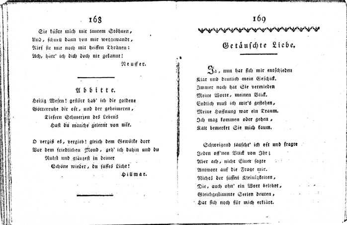 neuffer taschenbuch 1799 - p 168/169