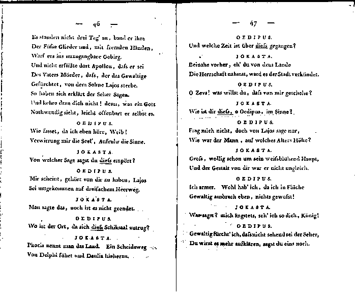 oedipus der tyrann - p 46/47