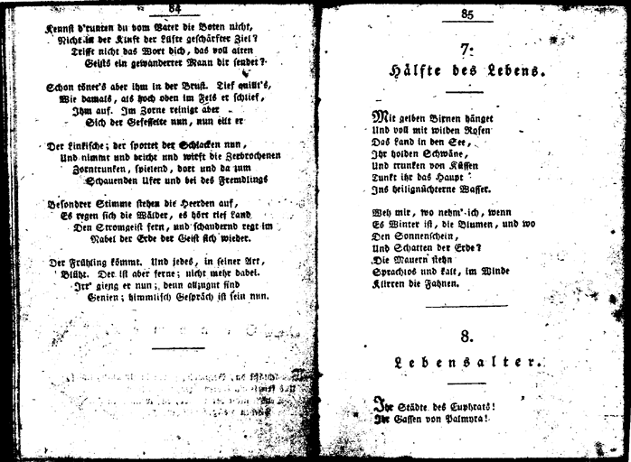 wilmans taschenbuch 1805 - p 84/85