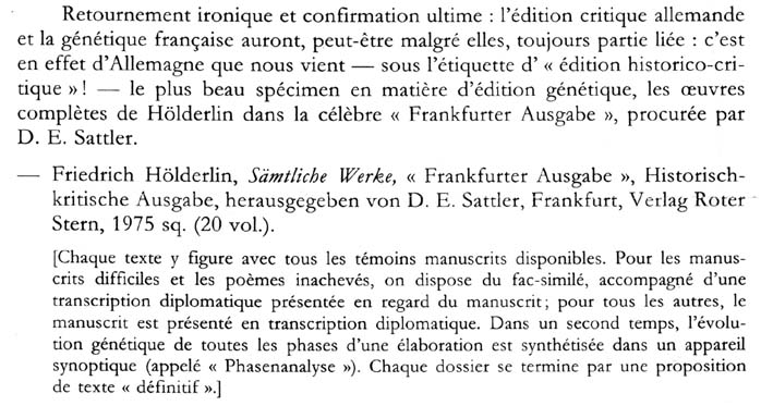 almuth gr&eacute;sillon, &eacute;l&eacute;ments de critique genetique