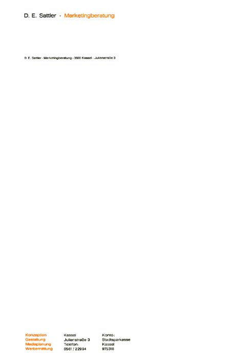 d e sattler, marketingberatung