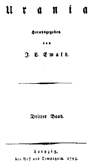 urania 1795 - bandtitel