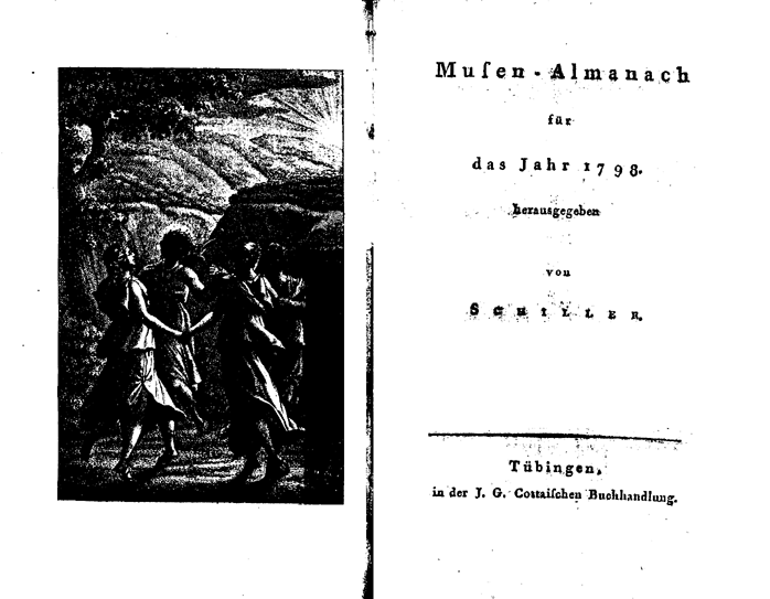 schiller musenalmanach 1798 - bandtitel