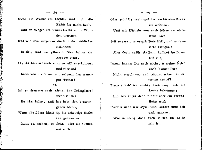 vermehren musen-almanach 1802 - p 34/35