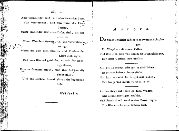 vermehren musen-almanach 1802 - p 164/165