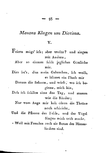 vermehren musen-almanach 1803 - p 93