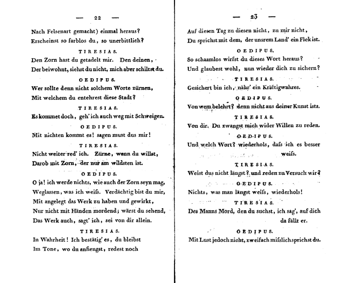 oedipus der tyrann - p 22/23