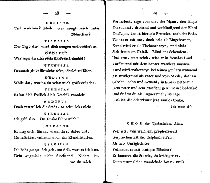 oedipus der tyrann - p 28/29