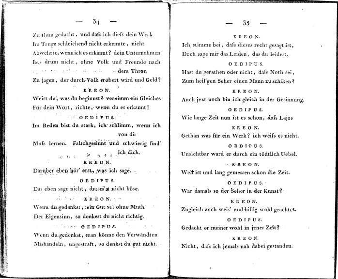 oedipus der tyrann - p 34/35