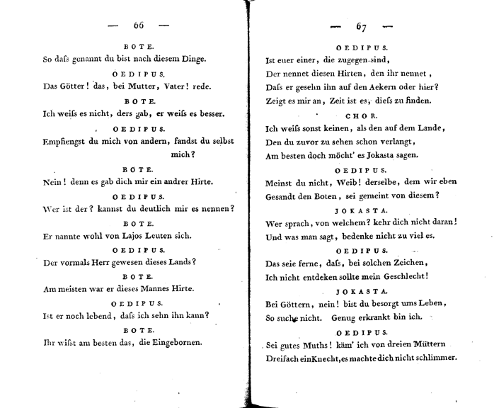 oedipus der tyrann - p 66/67