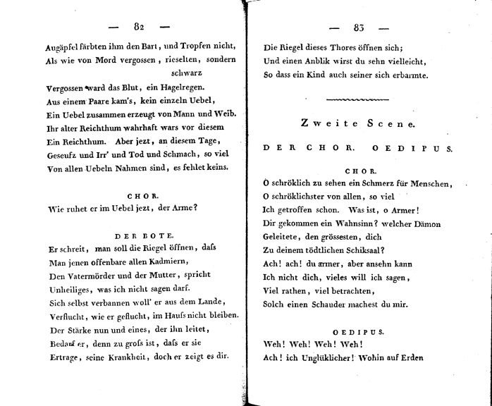 oedipus der tyrann - p 82/83