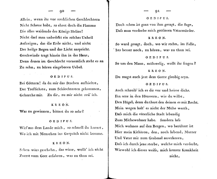 oedipus der tyrann - p 90/91