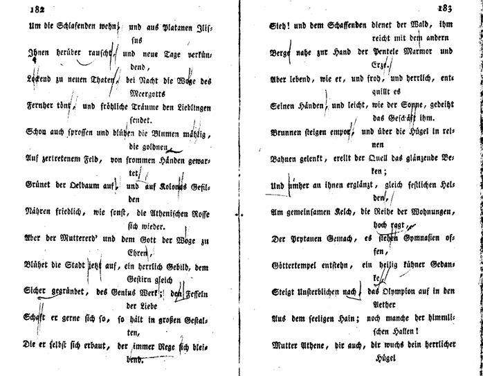huber vierteljaehrliche unterhaltungen 1804 - p 182/183