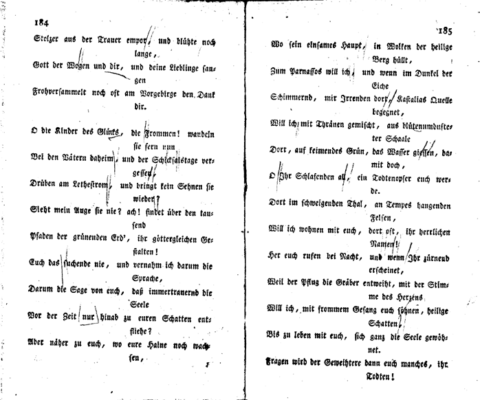 huber vierteljaehrliche unterhaltungen 1804 - p 184/185