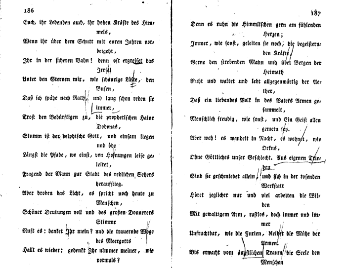huber vierteljaehrliche unterhaltungen 1804 - p 186/187