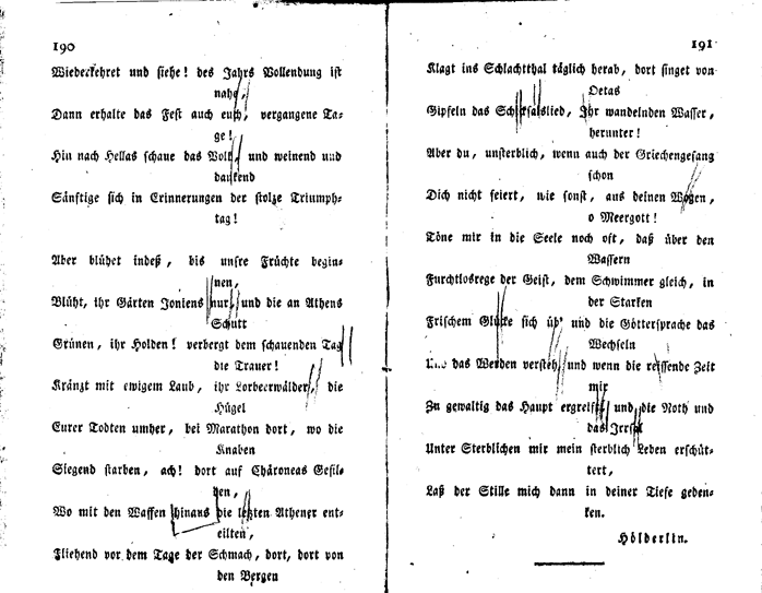 huber vierteljaehrliche unterhaltungen 1804 - p 190/191