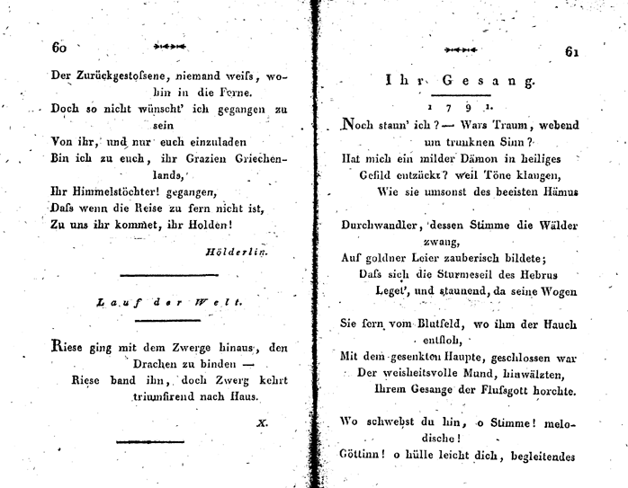seckendorf musenalmanach 1807 - p 60/61