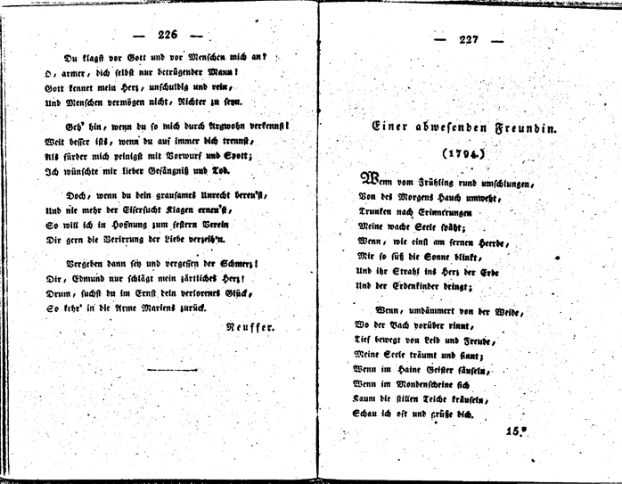 neuffer taschenbuch 1824 - p 226/227